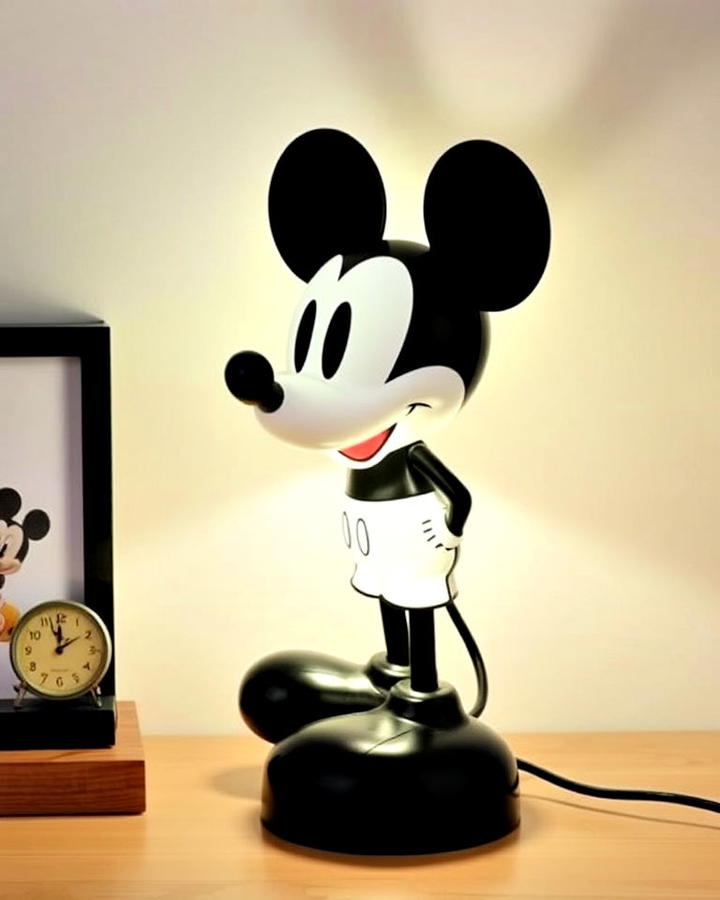 mickey mouse lamp for nightstand