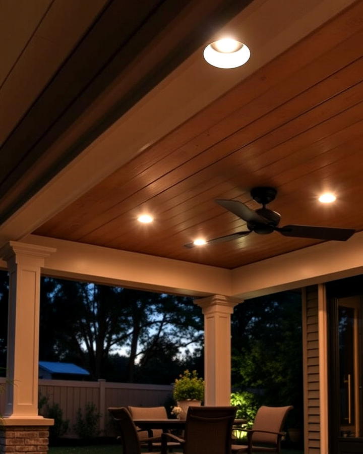 outdoor patio lighting