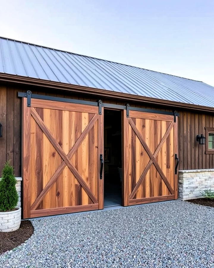 oversized sliding barn doors