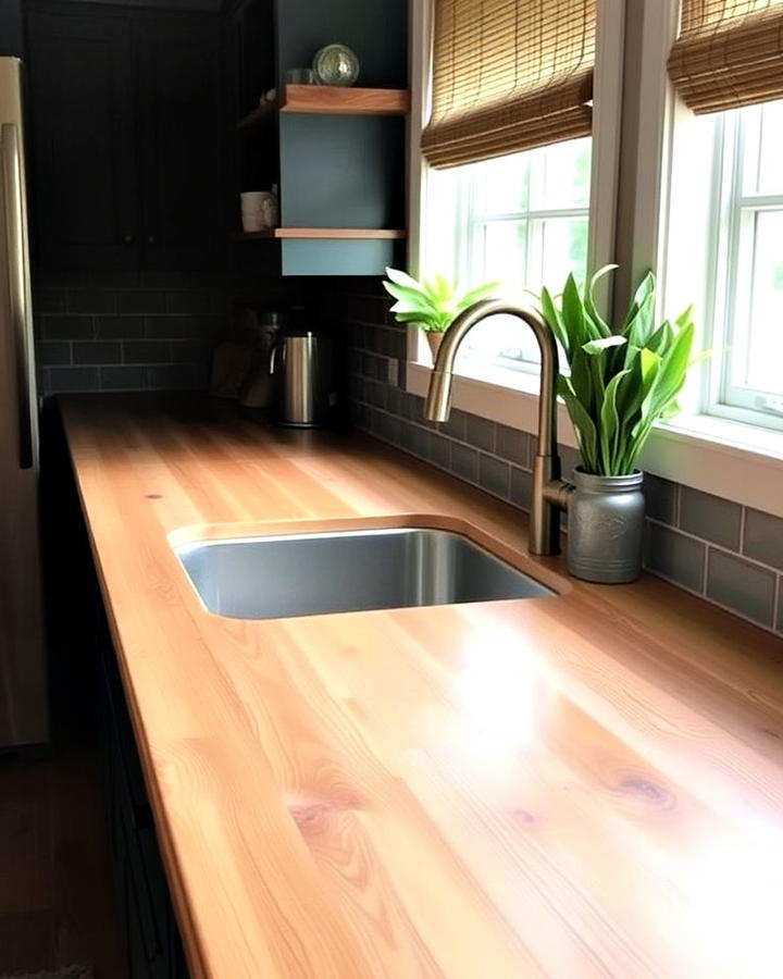 painted wood countertop for diy enthusiasts