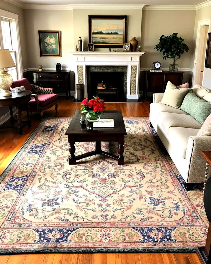 patterned area rug