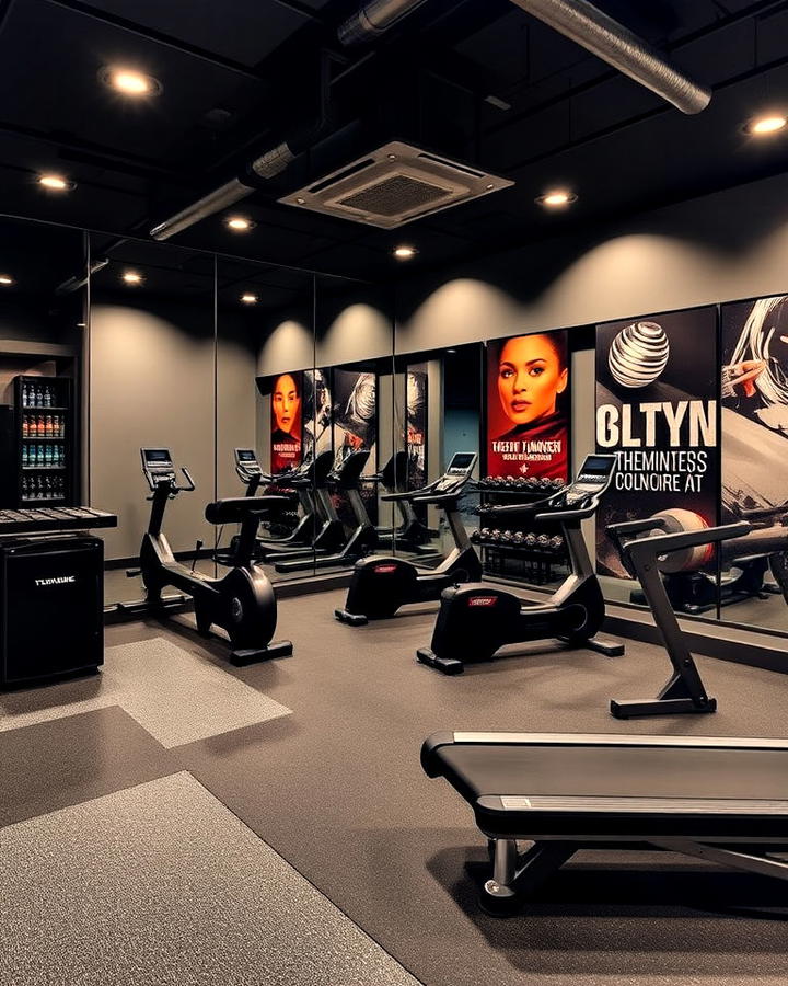 personal gym oasis man cave