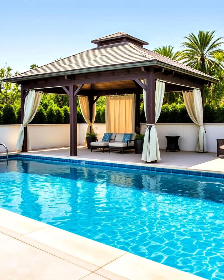 poolside pavilion design