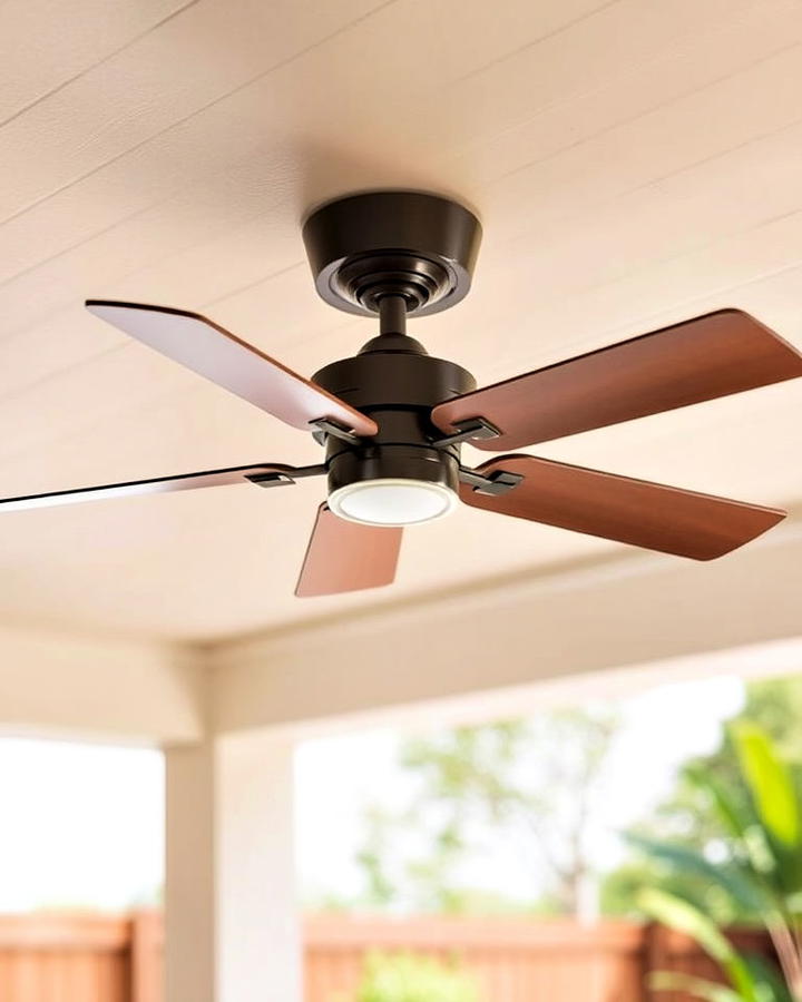 retractable ceiling fan for patio