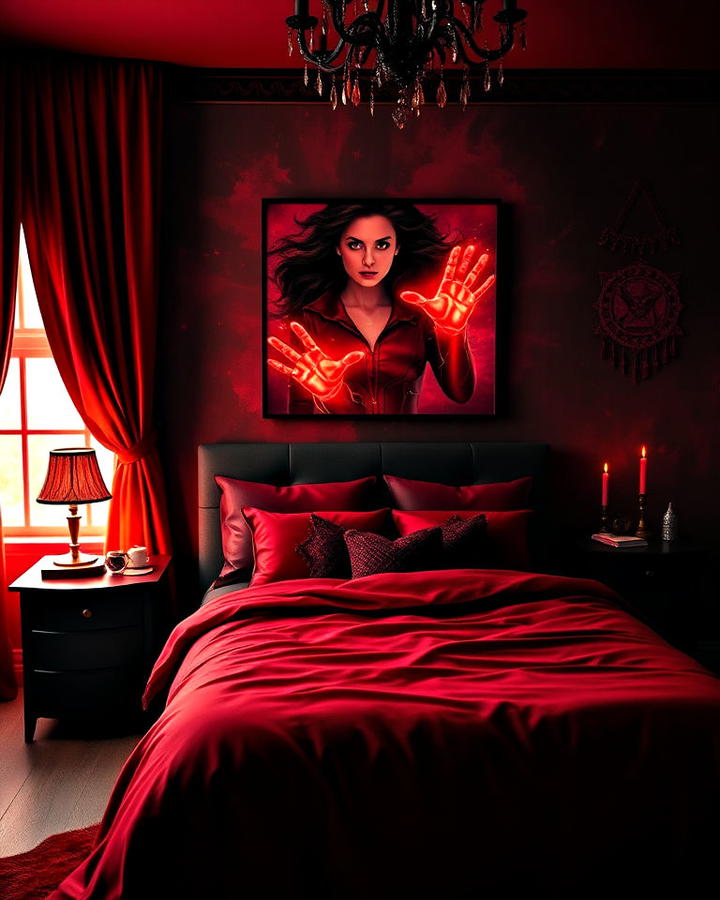 scarlet witch’s enchanted realm bedroom