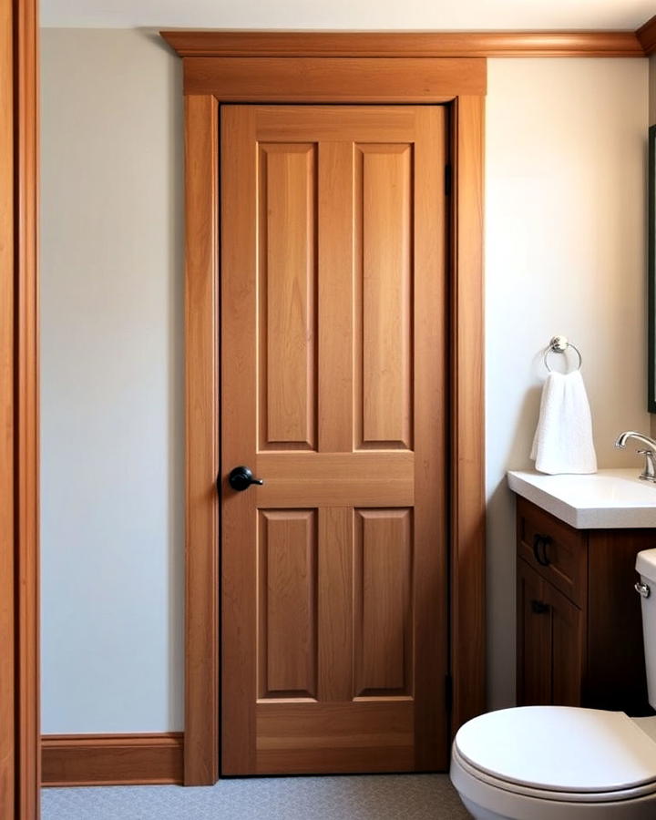 solid wood pocket door for timeless elegance