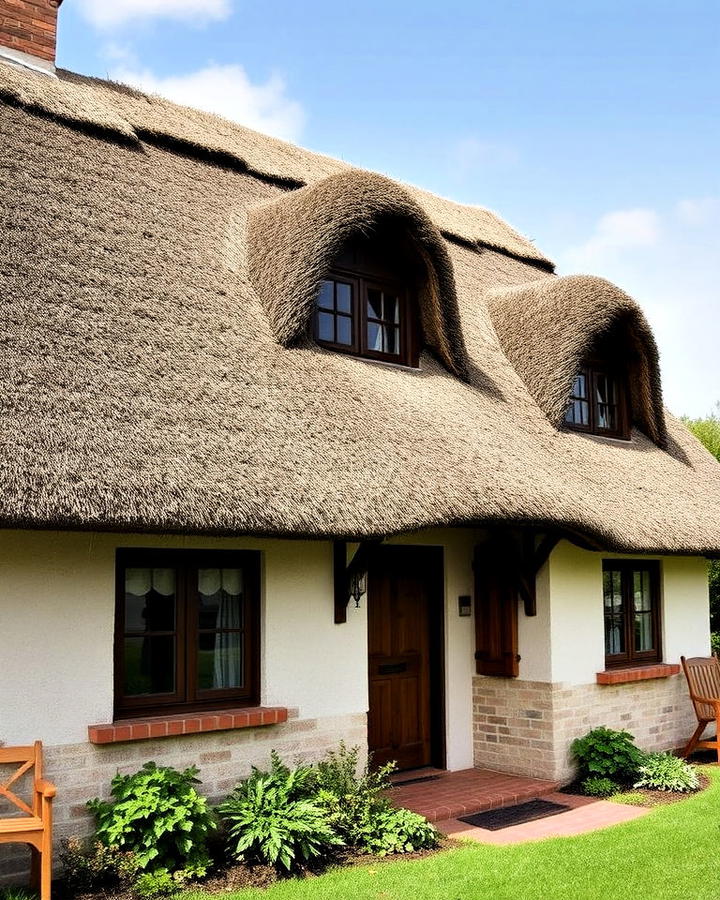 thatched roof charm house