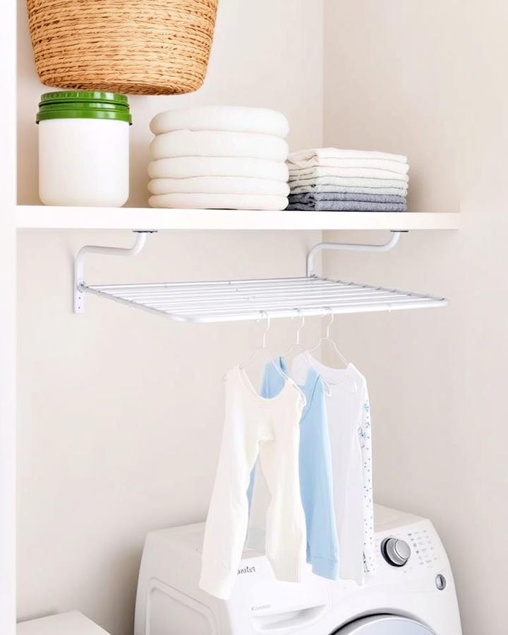 under shelf drying rack