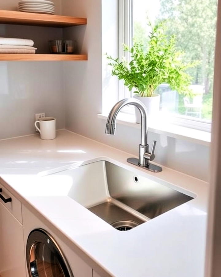 undermount laundry sink