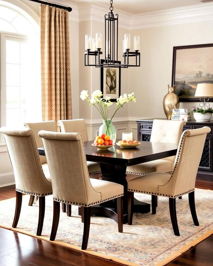 upholstered dining chairs for comfort