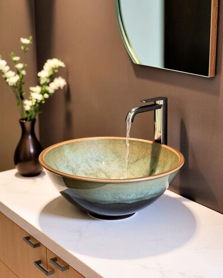 vessel bathroom sink for a bold statement