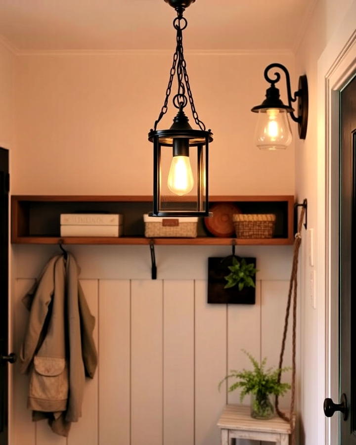 vintage lighting fixtures for warmth