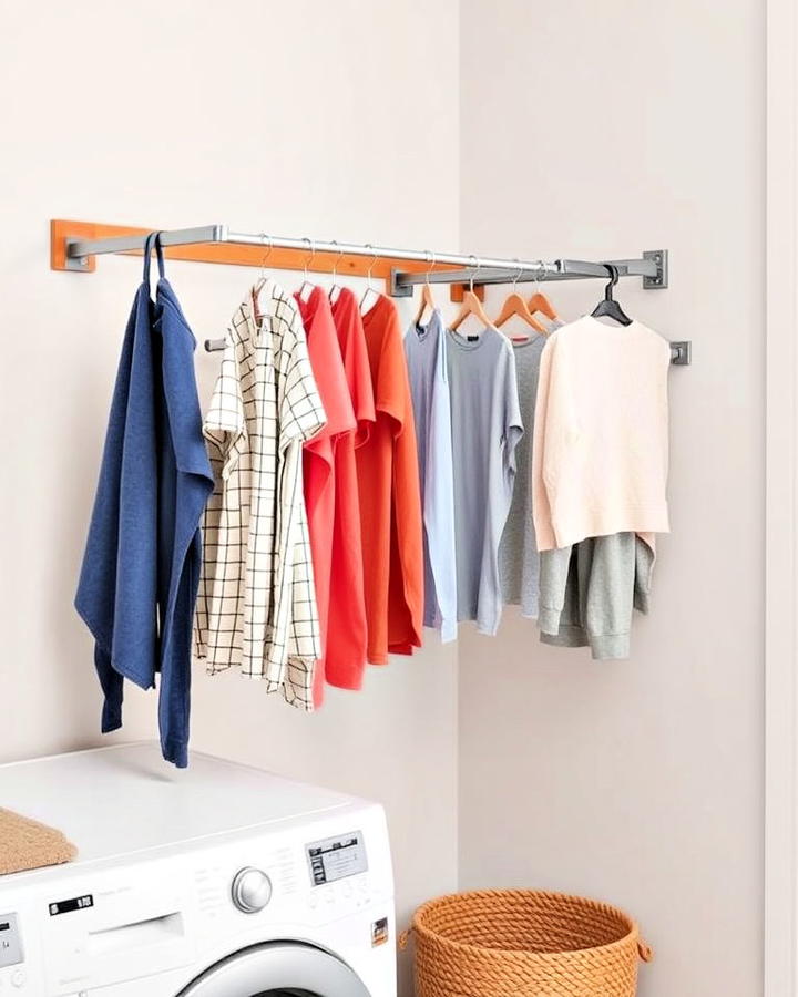 wall mounted drying rack