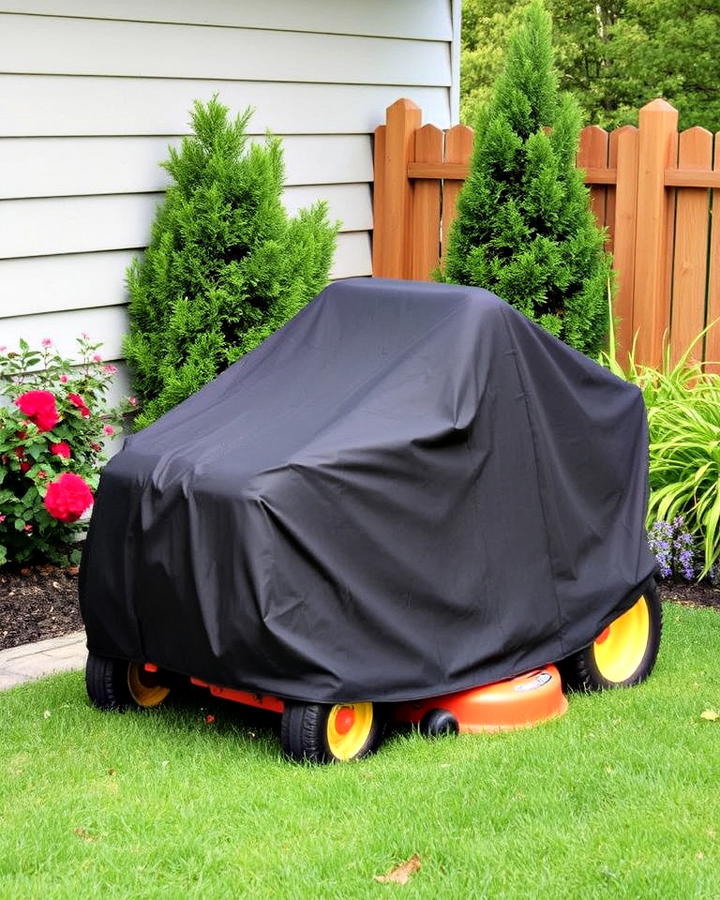 weatherproof cover for lawn mower