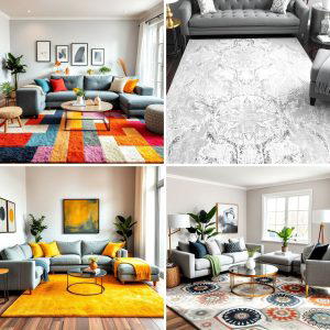 20 Perfect Rug Colors to Pair with a Grey Couch for Any Room