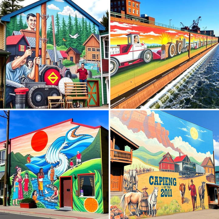 20 Small Town Murals To Brighten Your Community
