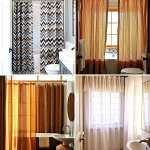 25 Bathroom Curtain Ideas for Privacy and Style