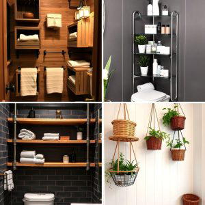 25 Bathroom Shelf Ideas for Organized and Stylish Storage