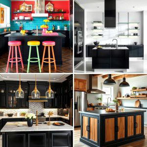 25 Sleek Black Kitchen Island Ideas for a Modern Kitchen