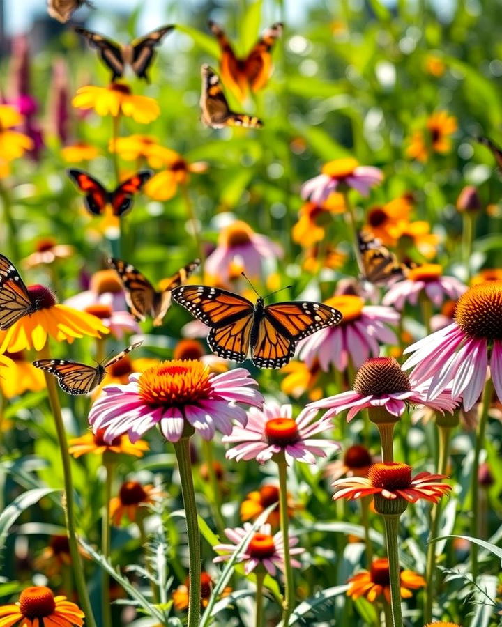 A Butterfly Habitat Garden - 25 Wildflower Garden Ideas