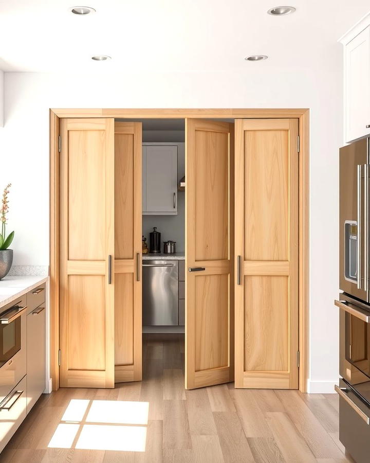 Accordion Doors - 25 Pantry Door Ideas