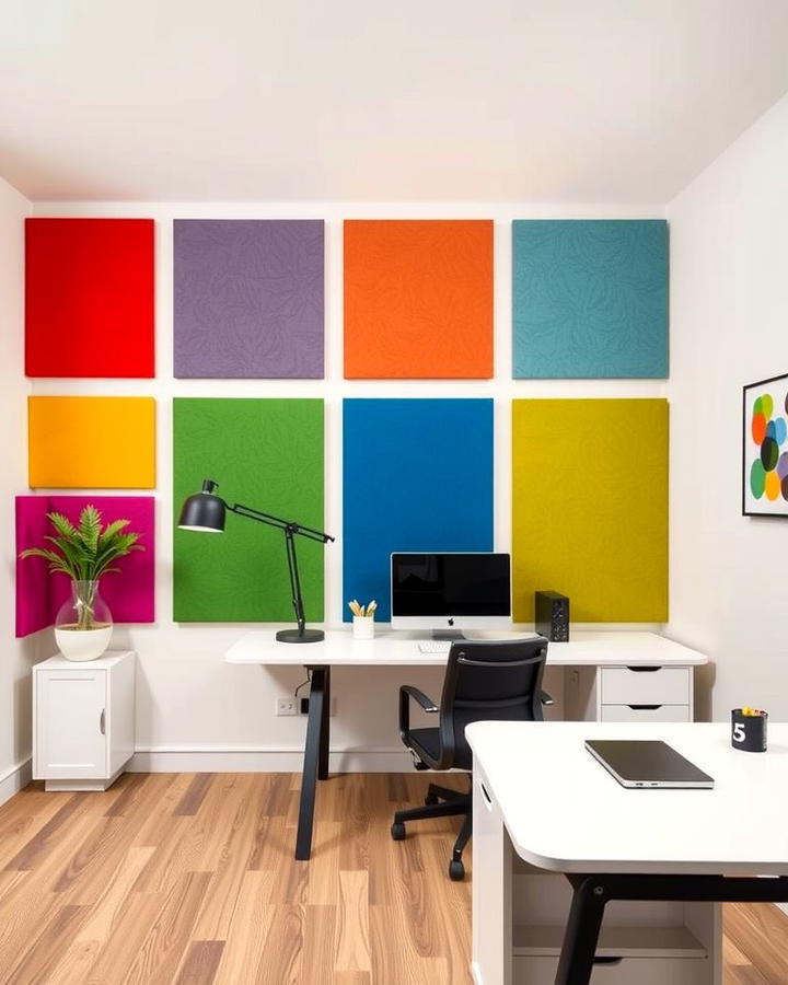 Acoustic Felt Panels - 25 Wall Paneling Ideas