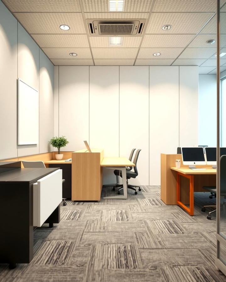 Acoustic Solutions for Noise Control - 25 Office Interior Design Ideas