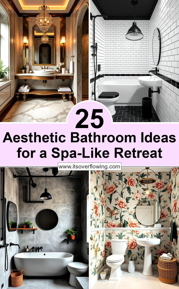 Aesthetic Bathroom Ideas for a Spa-Like Retreat