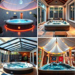 Amazing Hot Tub Enclosure Ideas for Year Round Relaxation