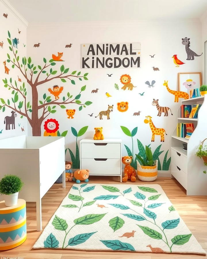 Animal Kingdom Nursery - 25 Whimsical Nursery Ideas