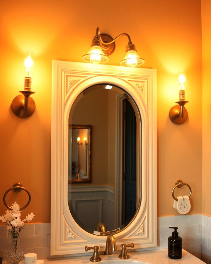 Antique Lighting Fixtures - 25 Vintage Bathroom Ideas