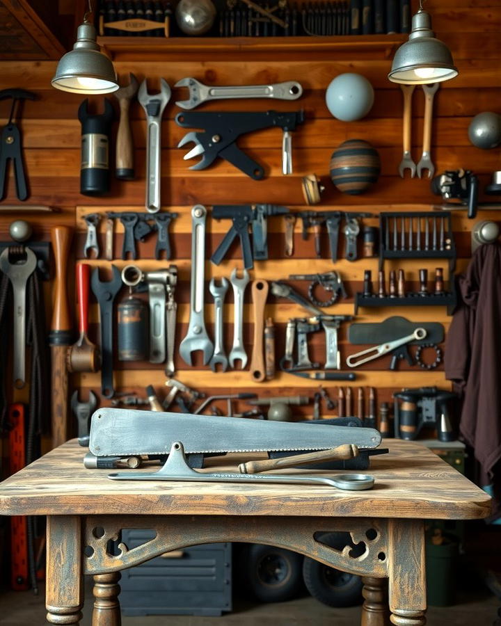 Antique Tool Displays - 25 Rustic Garage Ideas