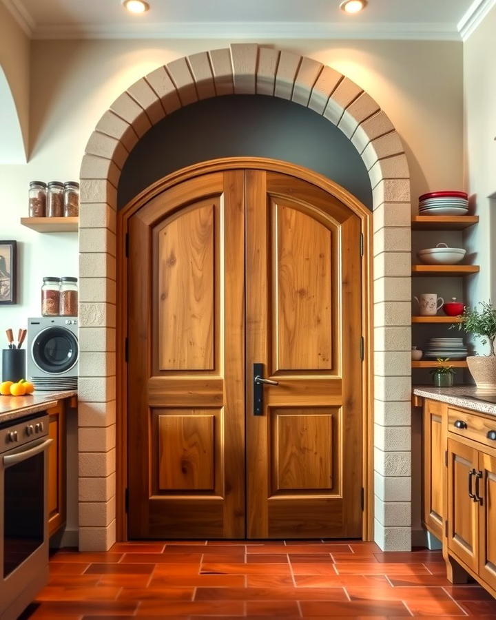 Arched Doors - 25 Pantry Door Ideas