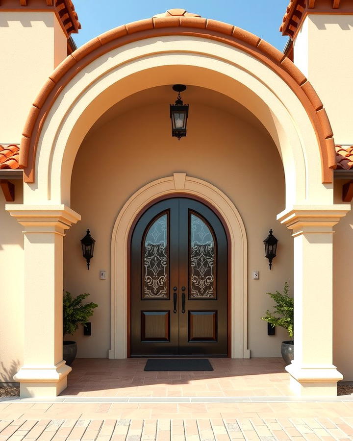 Arched Doorways - 25 spanish style front door ideas