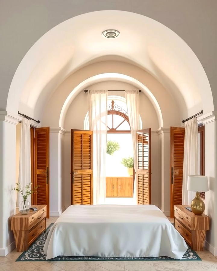 Arched Doorways and Windows 2 - 30 Mediterranean Bedroom Ideas