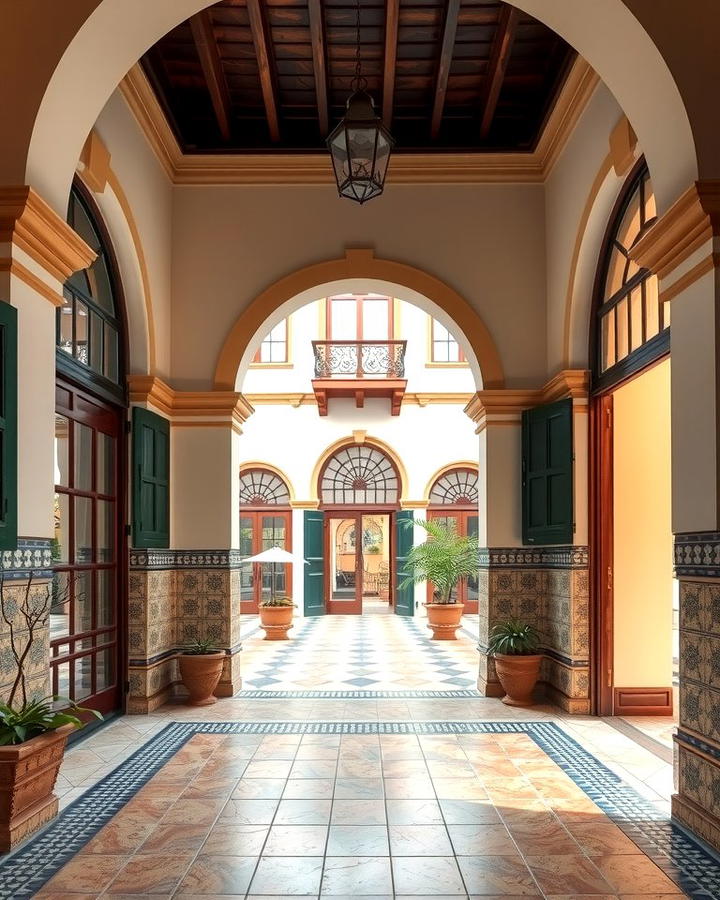 Arched Doorways and Windows - 25 spanish courtyard ideas