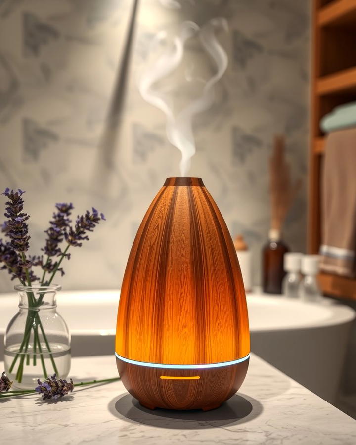 Aromatherapy Diffuser - 25 Spa Like Bathroom Ideas