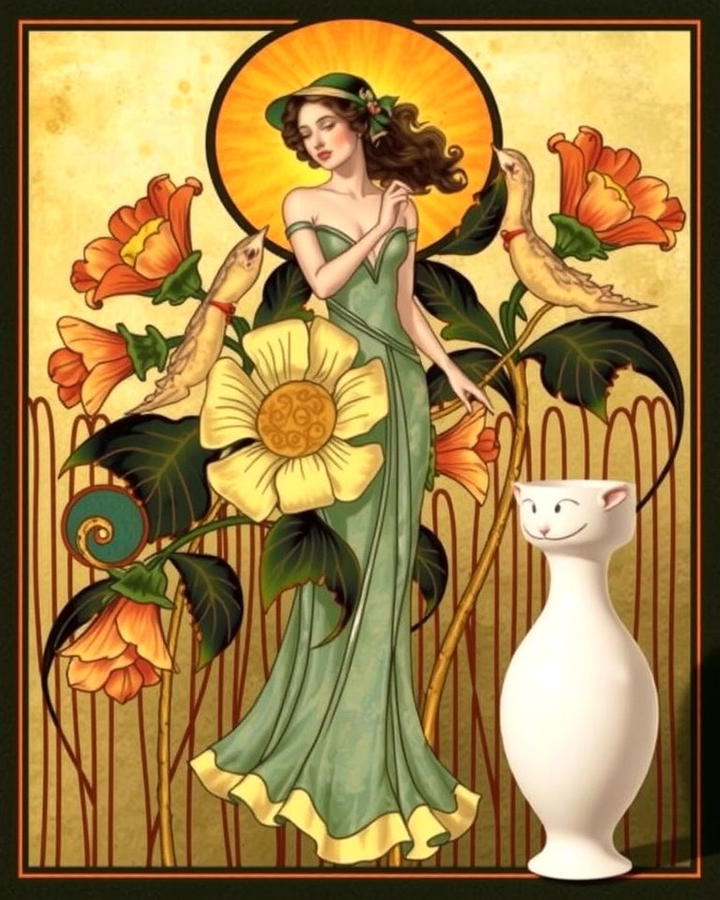 Art Nouveau Artwork - 30 Art Nouveau Interior Design Ideas