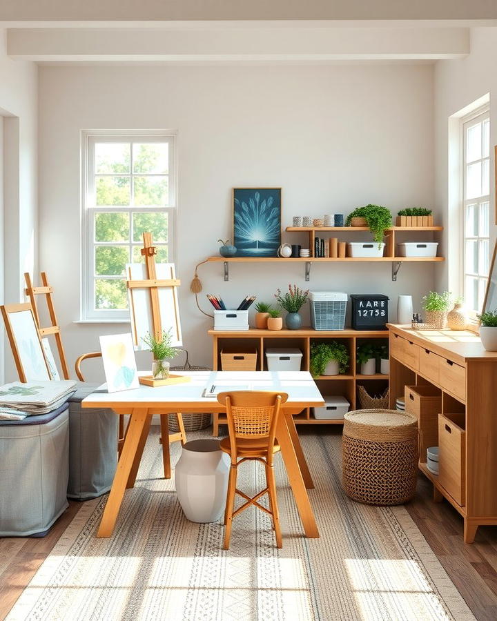 Art and Craft Studio - 25 Morning Room Ideas