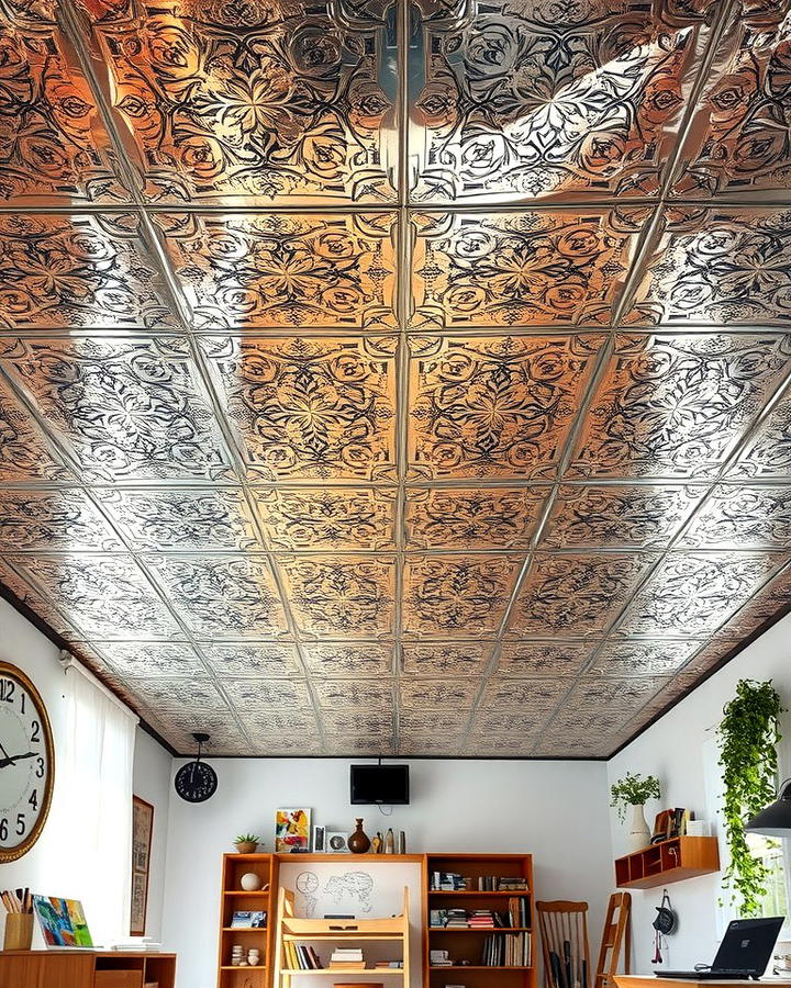 Artistic Flair for Studios - 25 Tin Ceiling