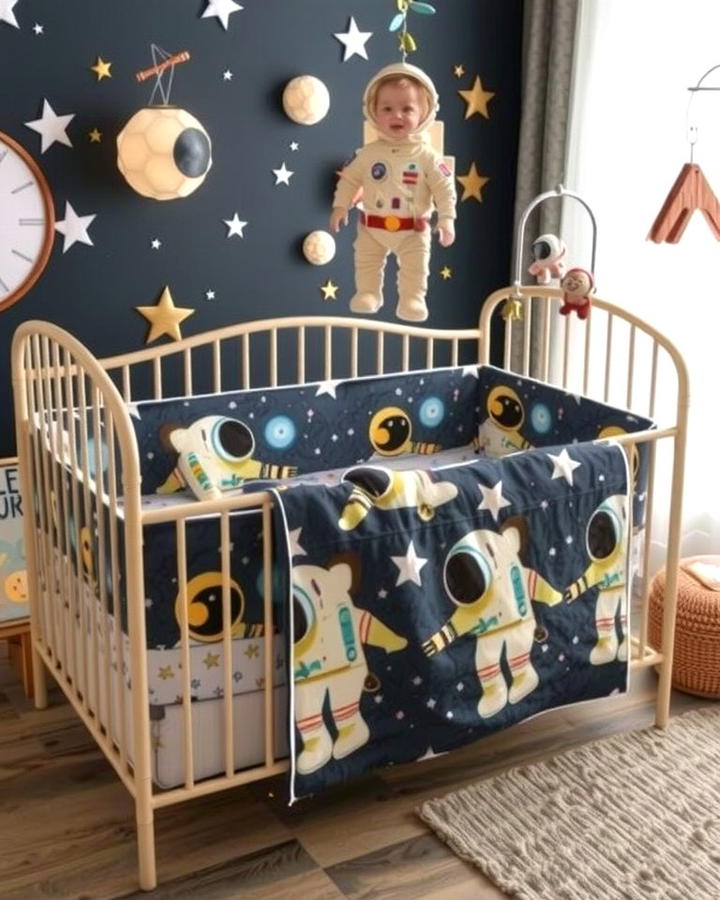 Astronaut Bedding Sets - 25 Space-themed Nursery Ideas