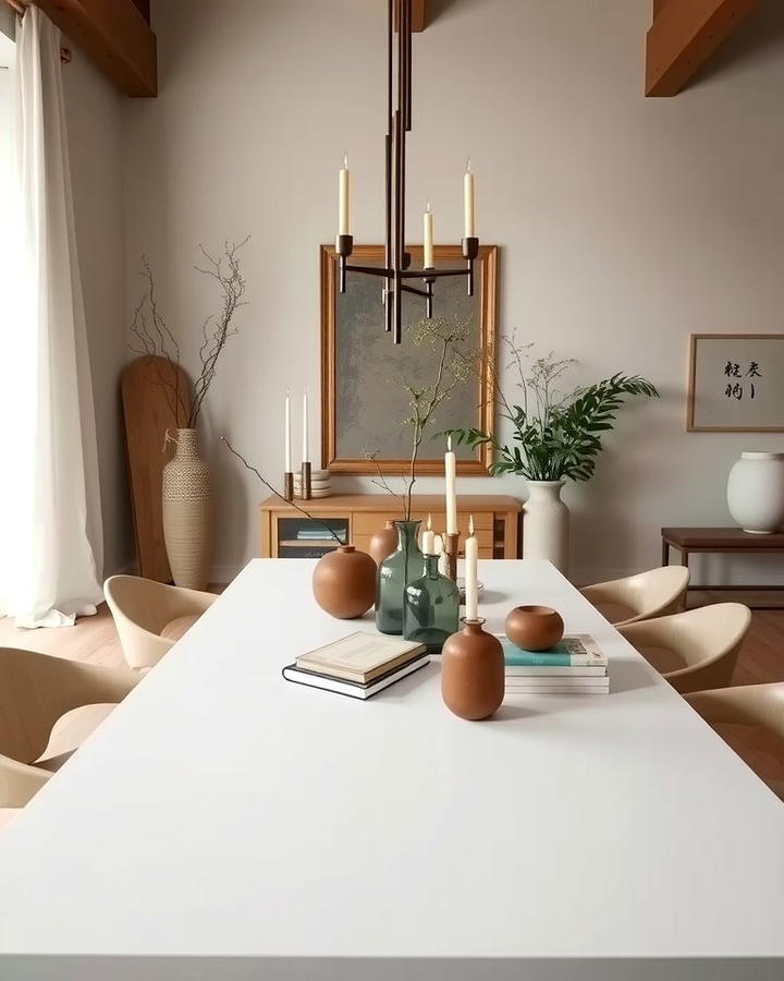 Asymmetrical Decorative Arrangements - 30 Wabi Sabi Interior Design Ideas