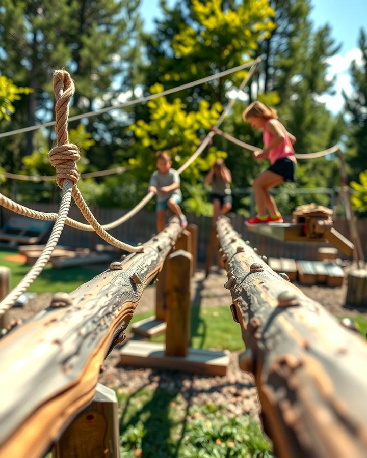 Balance Beams - 30 Eyfs Outdoor Area Ideas