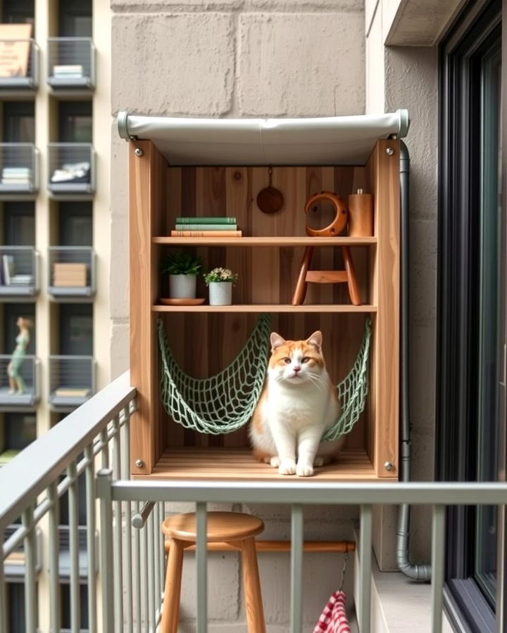 Balcony Catios - 25 Outdoor Catio Ideas