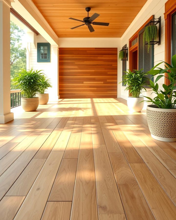 Bamboo Flooring - 25 Porch Flooring Options