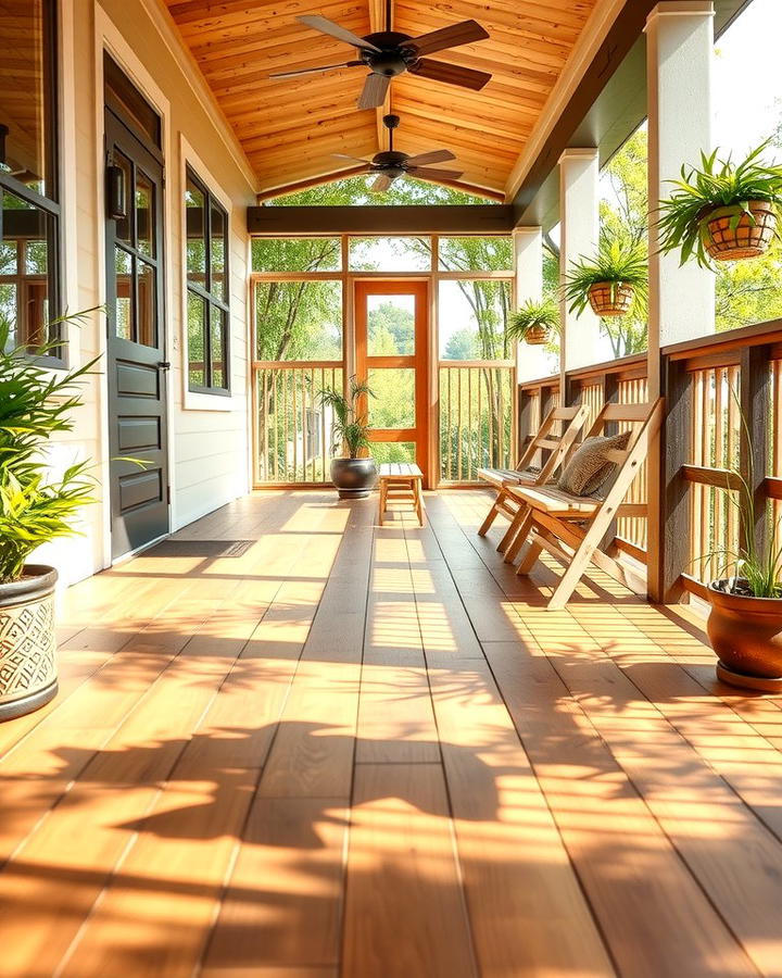 Bamboo Flooring 2 - 25 Porch Flooring Options