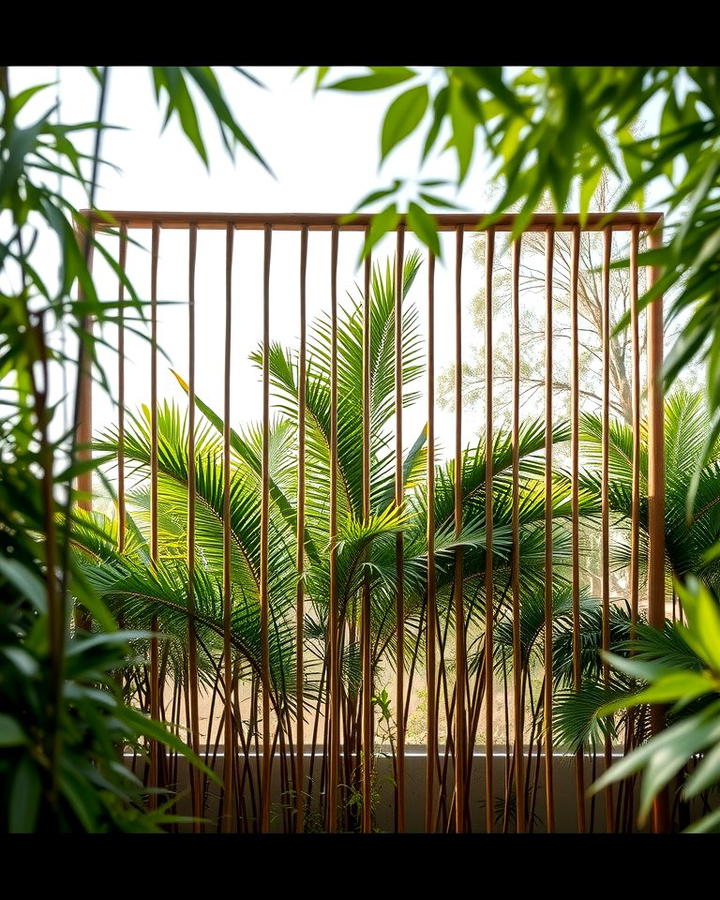 Bamboo Privacy Screens - 25 Tropical Landscape Ideas