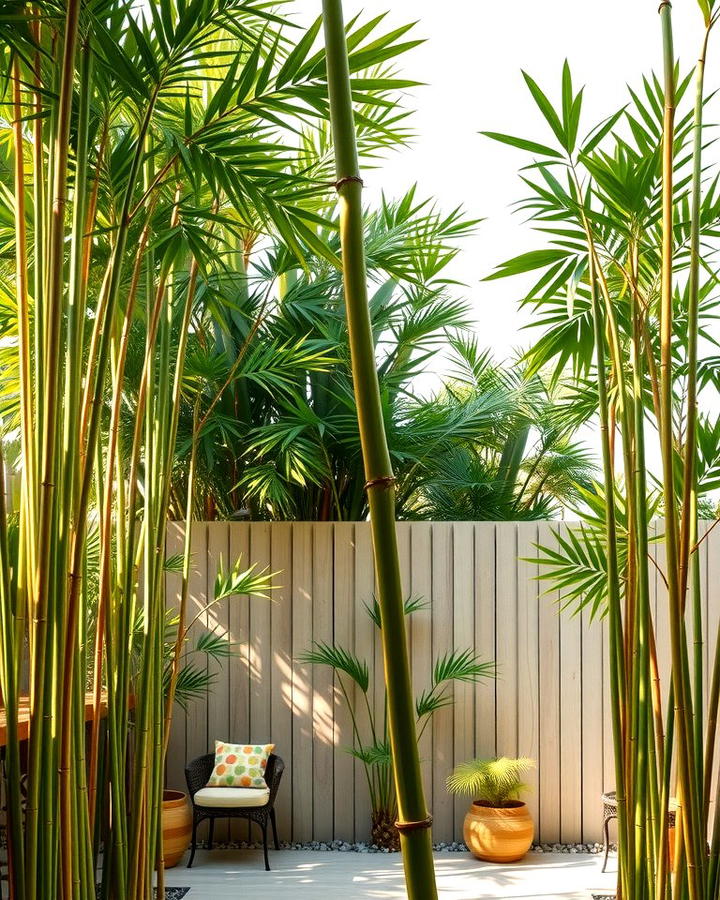 Bamboo for a Tropical Vibe - 25 Outdoor Plants for Patio