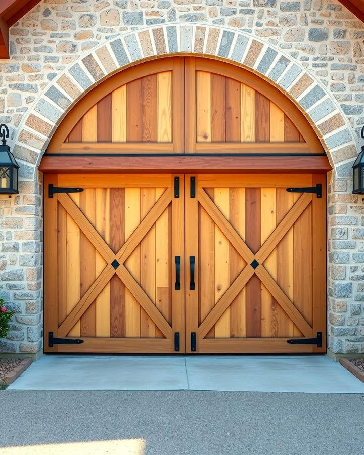 Barn Style Garage Doors - 25 Rustic Garage Ideas