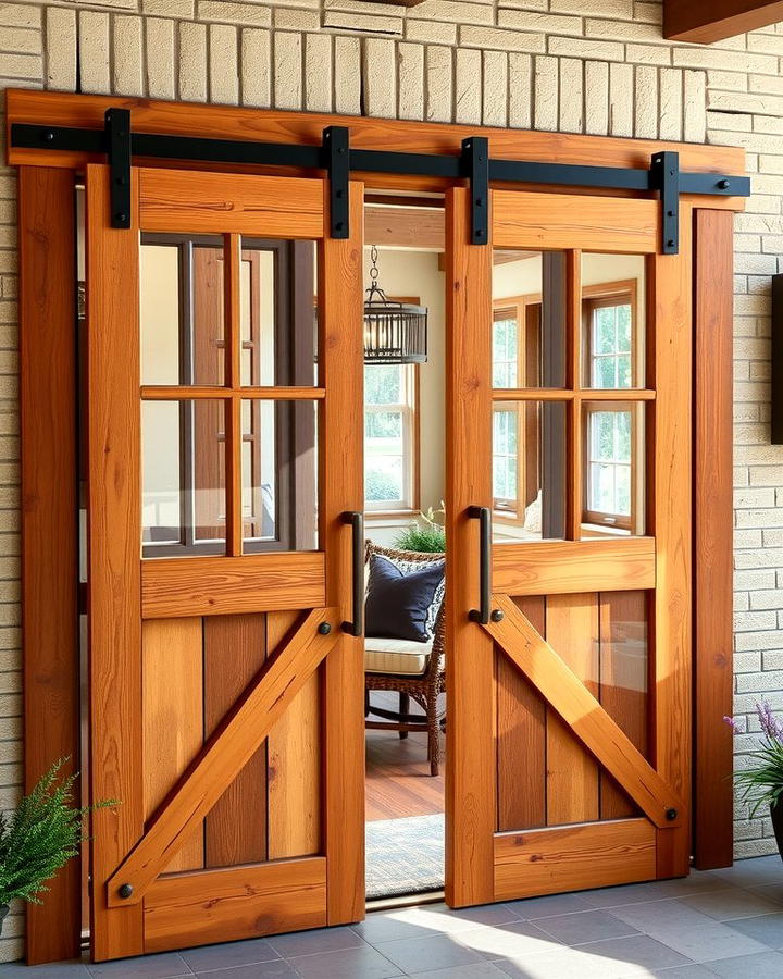 Barn Style Sliding Patio Doors - 25 Patio Door Ideas